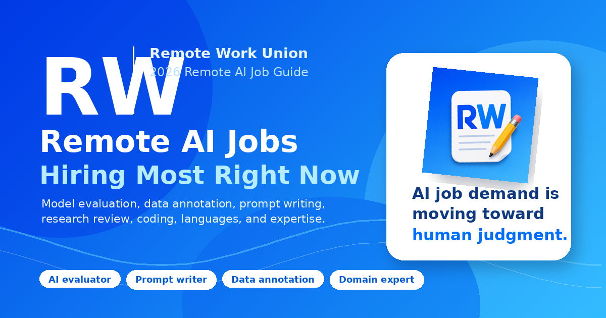 Remote AI Jobs Hiring Most Right Now — Remote Work Union Article 245