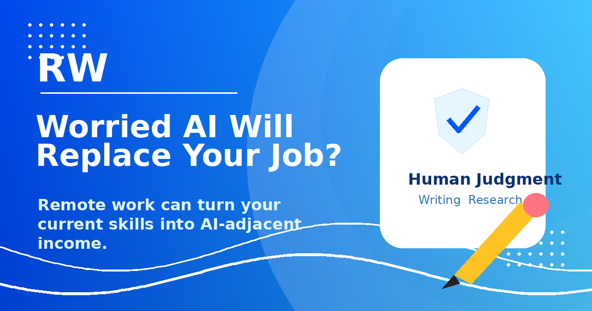 Remote work for people worried AI will replace their job — Remote Work Union Article 210