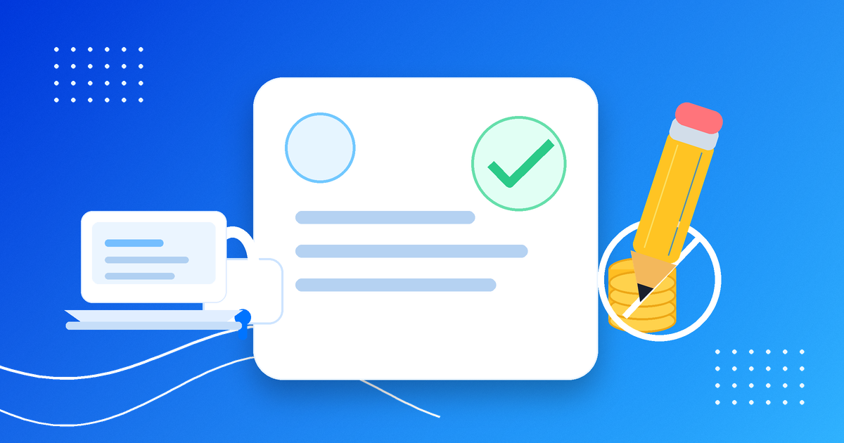 Abstract remote work document, unlocked access, checkmark, laptop, and coins showing that Remote Work Union is free to use — Remote Work Union Article 307