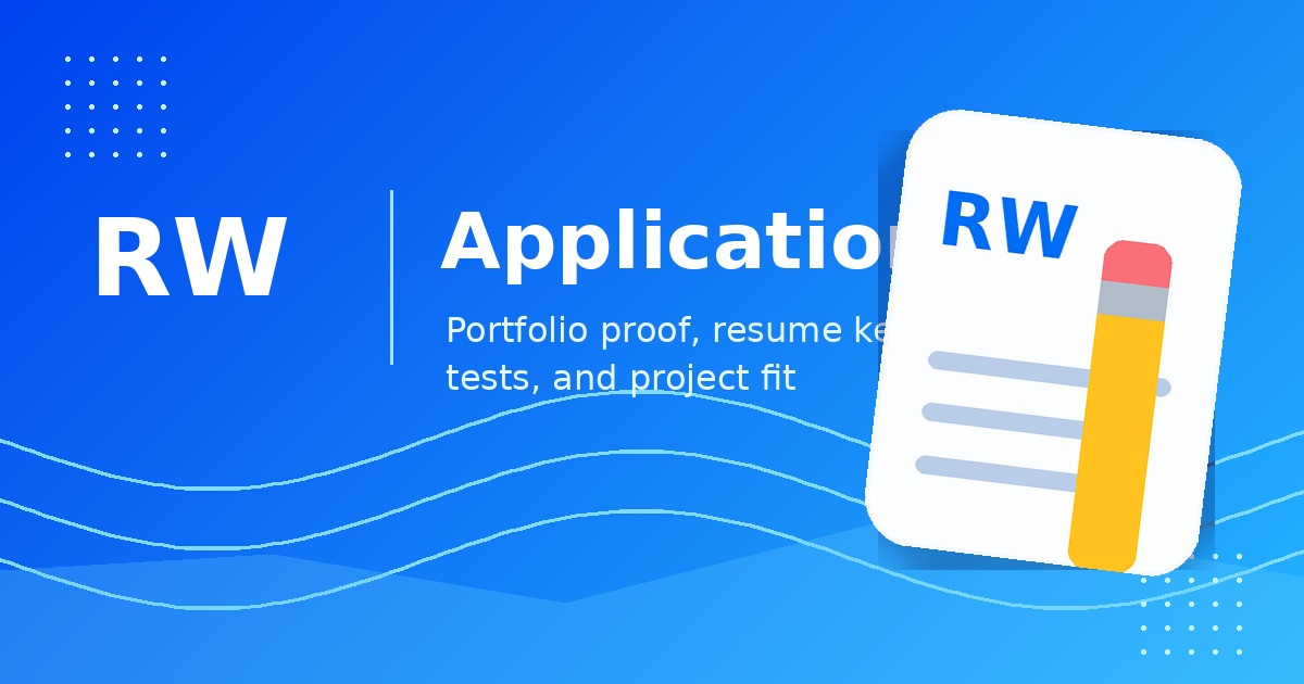 Application stack for Microsoft AI training jobs showing resume keywords, portfolio types, and assessment prep — Remote Work Union Article 85