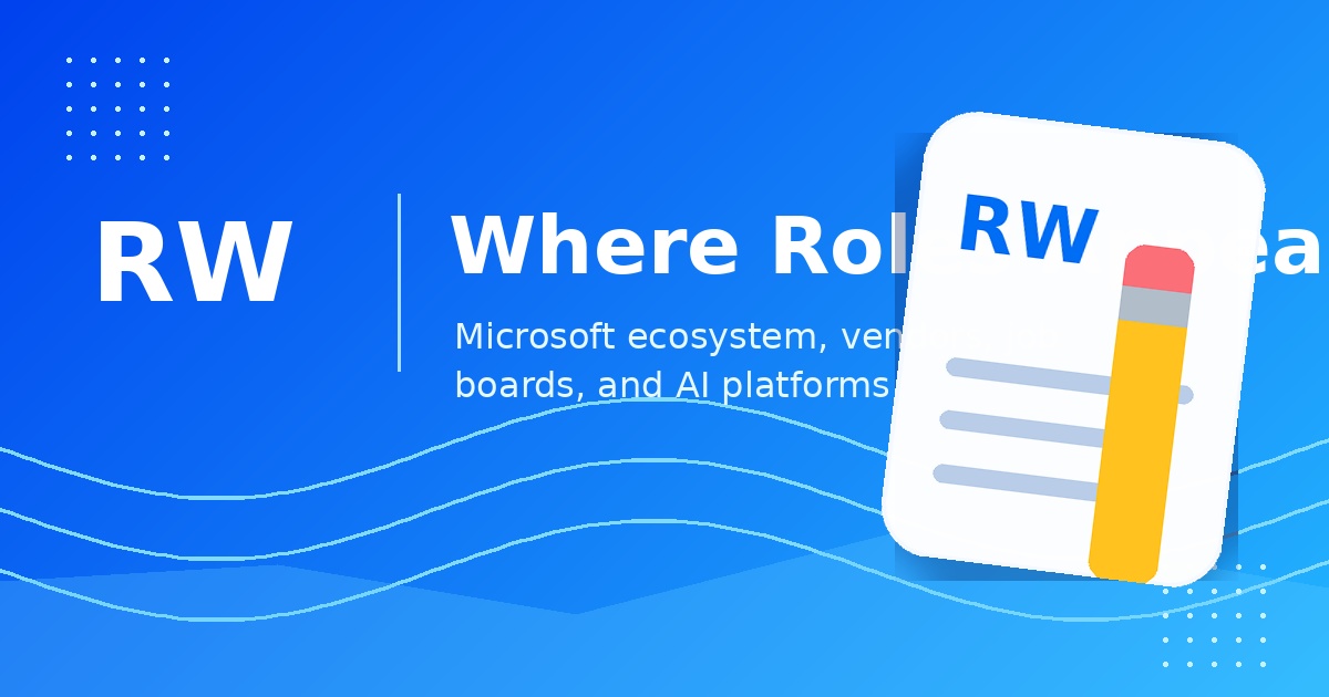 Comparison chart between direct Microsoft AI roles, vendor/contractor roles, and independent AI platform projects — Remote Work Union Article 85