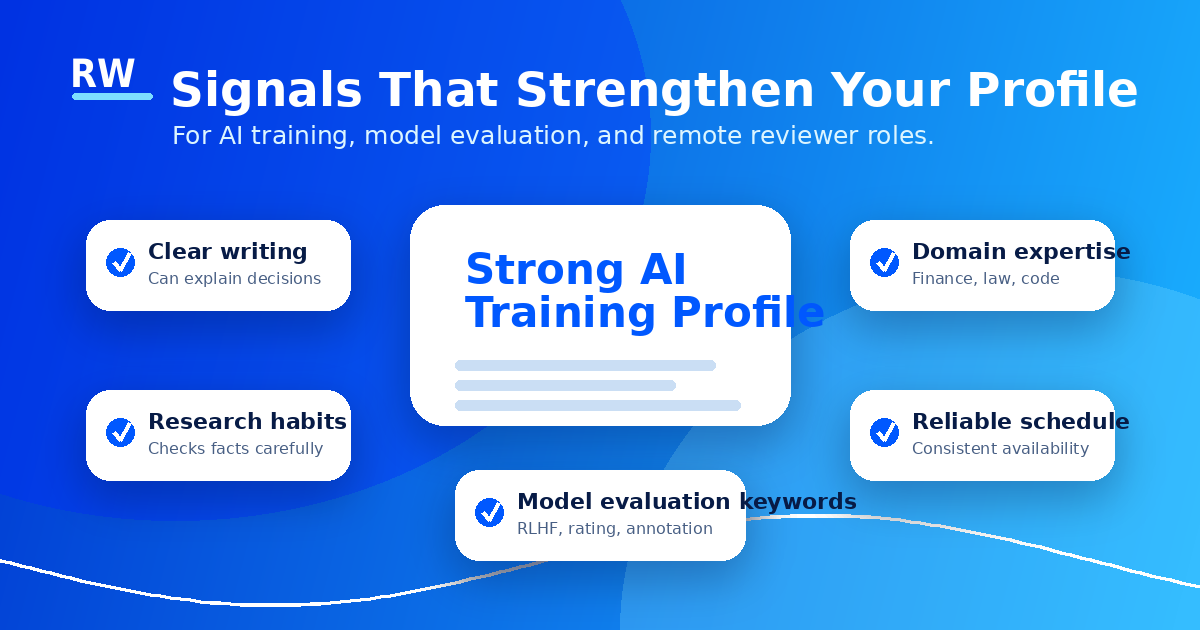 Profile signals that help Handshake AI match applicants to projects — Remote Work Union Article 168