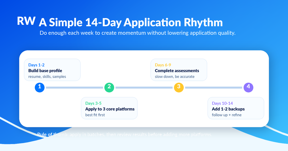 Timeline for staggering AI training platform applications — Remote Work Union Article 174
