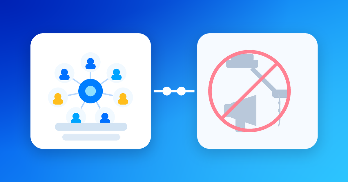 Visual contrast showing what Remote Work Union does not do versus a traditional labor union